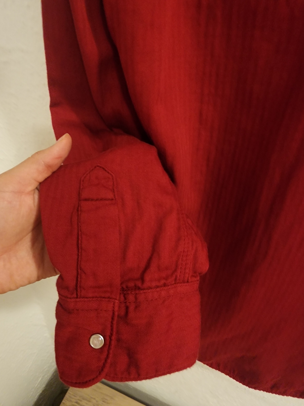 Buffalo David Bitton Red Button-Up Shirt - Picture 4 of 5
